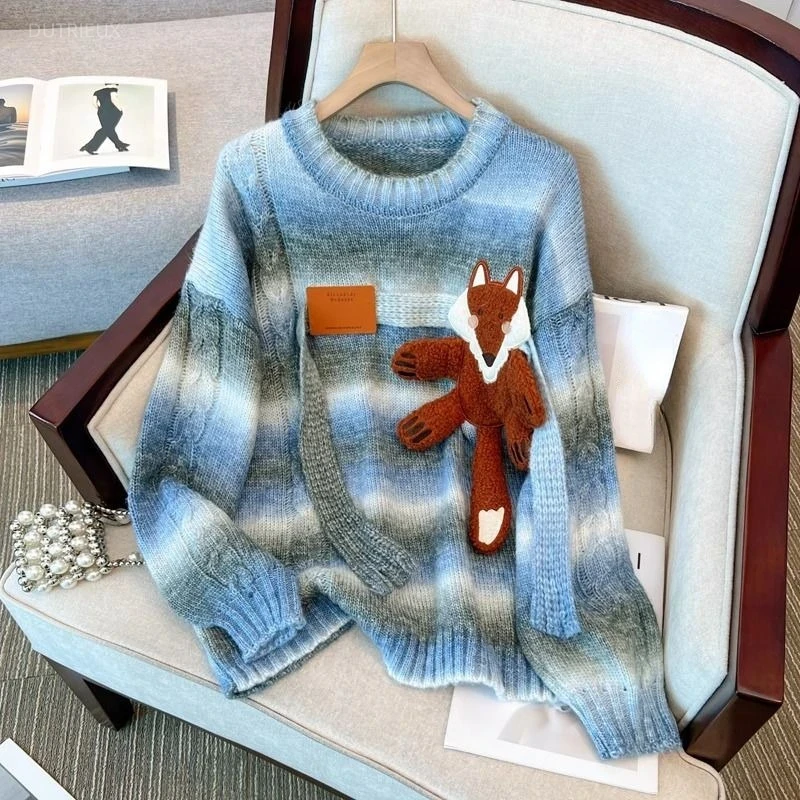 Winter Clothing Korean - Suéter de Anime para Mujer, ropa