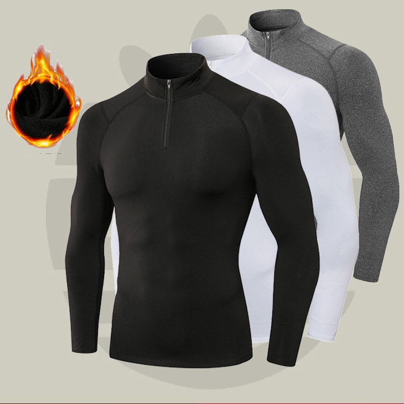 Thermal Base Layer - Camisas de compresión térmica para hombre,