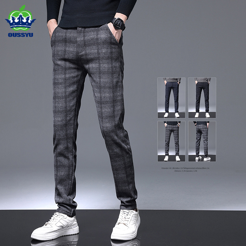 Quality Winter Clothing Brand - 2025 nuevos pantalones a cuadros para