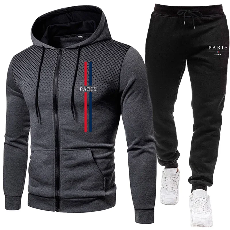 Winter Clothing - Traje deportivo para hombre, chaqueta con
