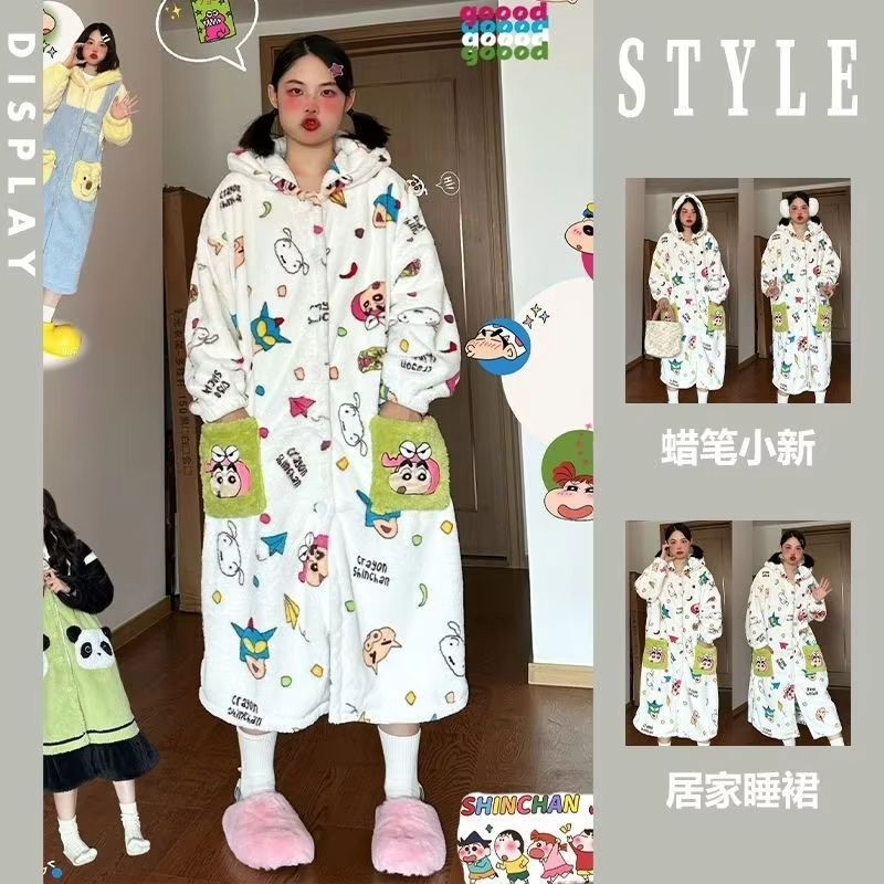 Winter Clothing Cute - Conjunto de Pijama de Mujer Kawaii