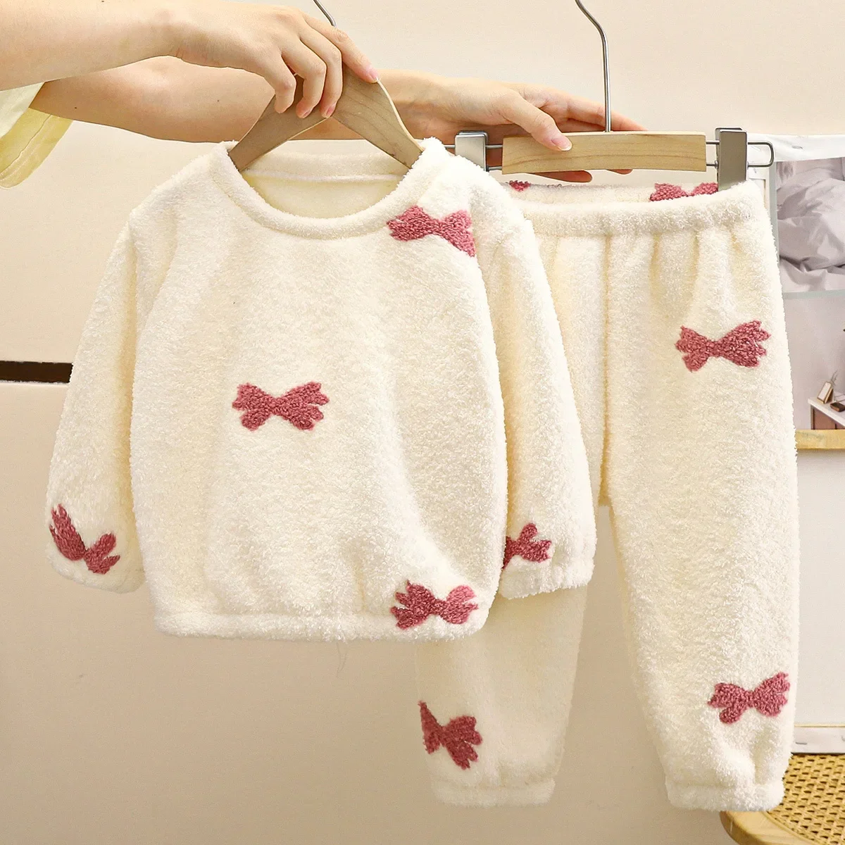 Winter Clothing Baby Boy - Nuevos pijamas de lana gruesos y