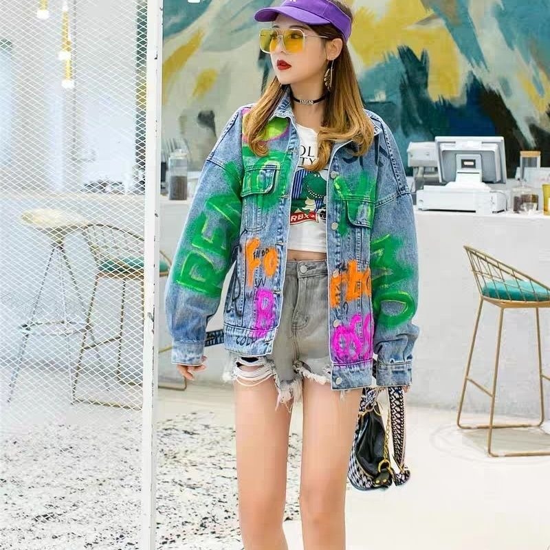 Winter Clothing Korean - Ropa de mujer abrigo vaquero otoño