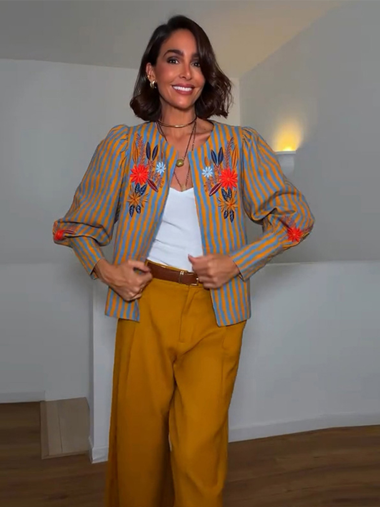 Winter Clothing - Chaqueta de otoño 2026 con bordado