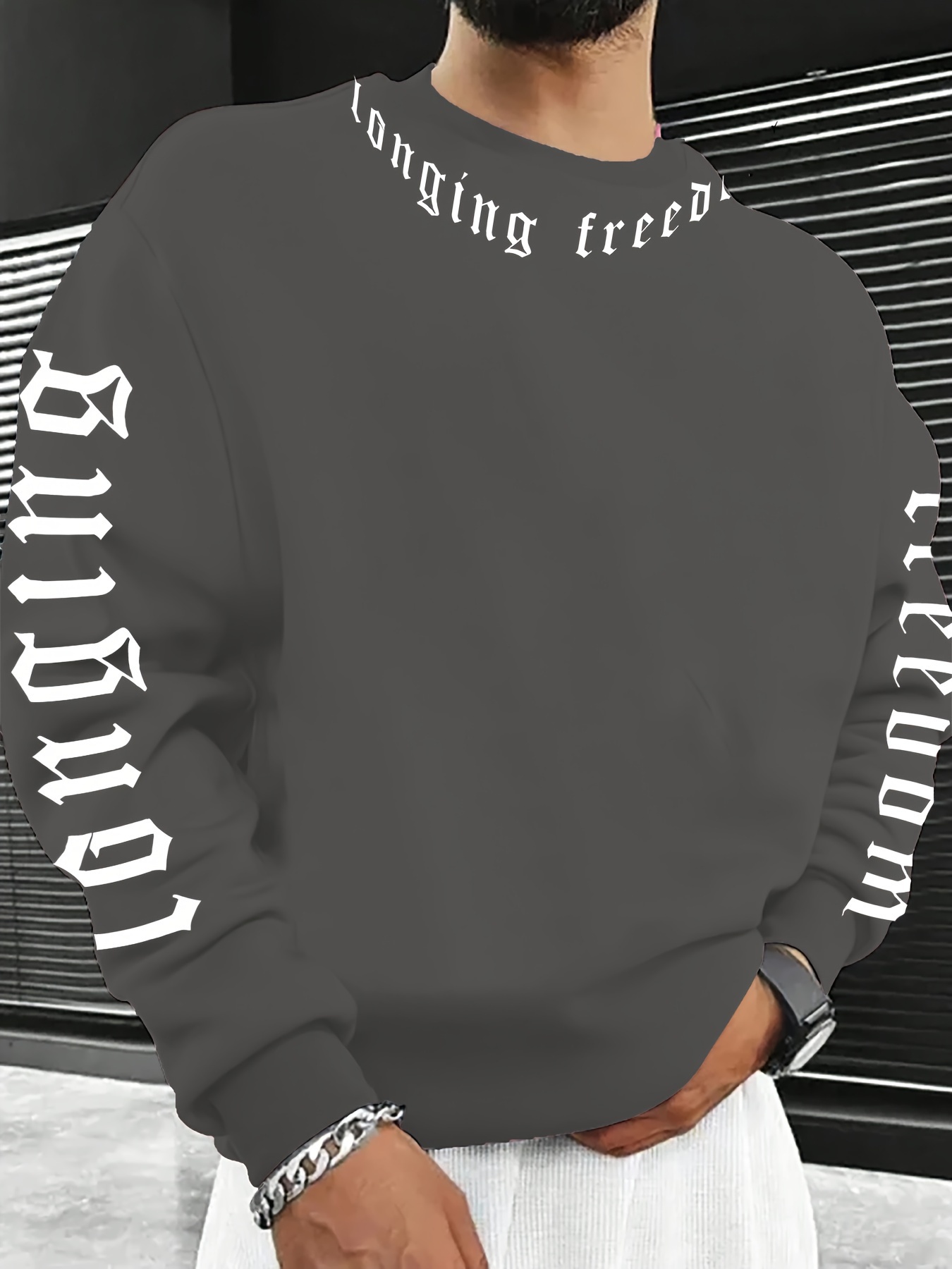 Sudadera de Cuello Redondo par - Winter Clothing reseña y precio