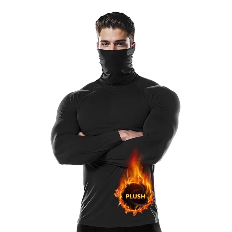 Camiseta térmica de cuello alt - Thermal Base Layer reseña y precio