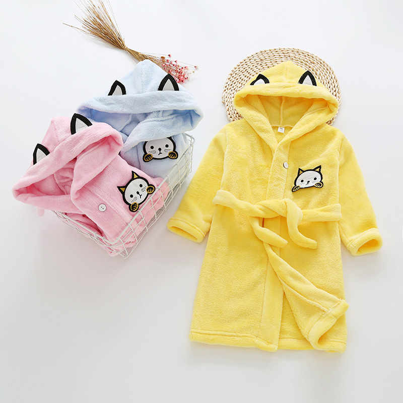 Batas de gato de dibujos anima - Winter Clothing Baby Boy reseña y precio