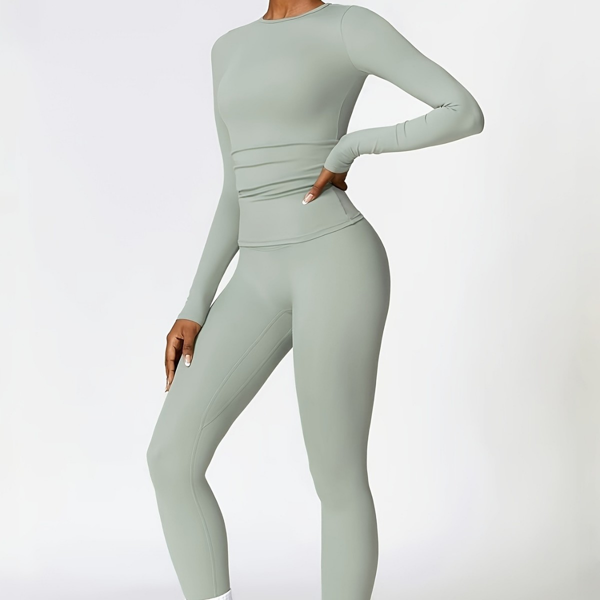Traje de yoga ajustado, ropa d - Winter Clothing reseña y precio