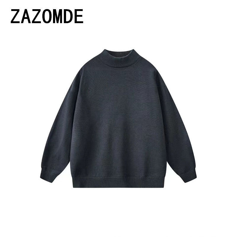 ZAZOMDE-suéter suave de punto  - Quality Winter Clothing Brand reseña y precio
