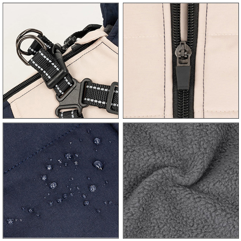 Chaleco cálido para perro con  - Winter Clothing For Dogs reseña y precio