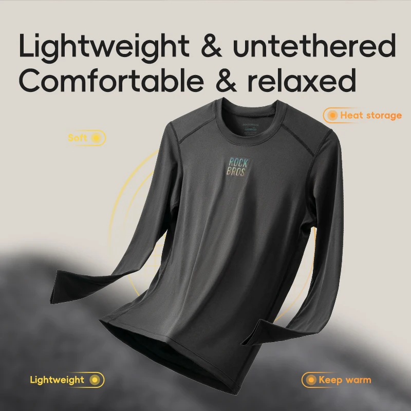 ROCKBROS Ropa Interior Térmica - Thermal Base Layer reseña y precio