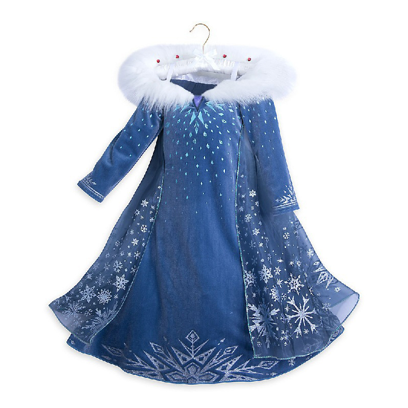 Vestido de Princesa Elsa para  - Winter Clothing Cute reseña y precio