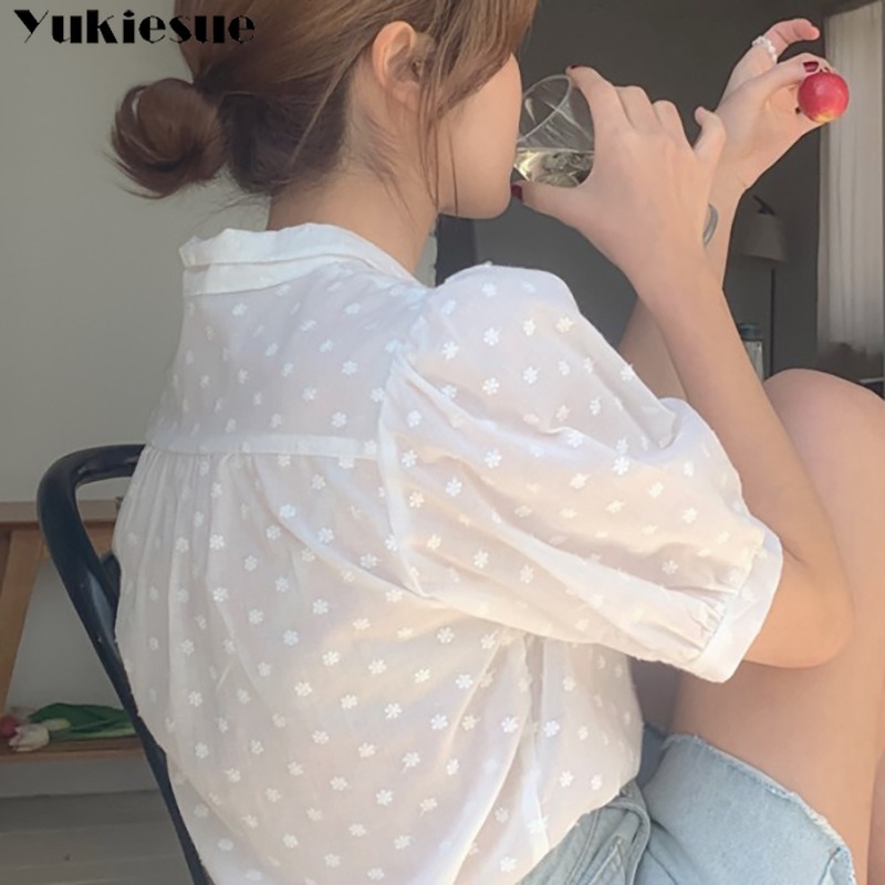 Blusa de Chifón con cuello en  - Winter Clothing Korean reseña y precio