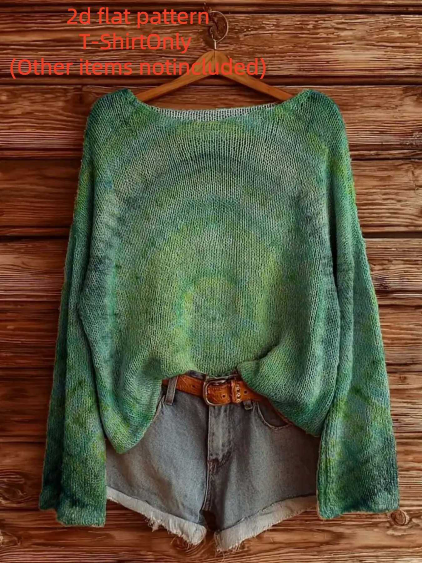 Blusa de Mujer con Estampado D - Winter Clothing Patterns reseña y precio