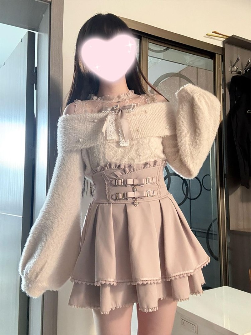 Suéter con hombros descubierto - Winter Clothing Cute reseña y precio