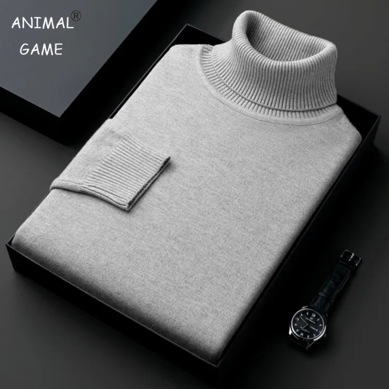 Suéter de cuello alto de punto - Quality Winter Clothing reseña y precio
