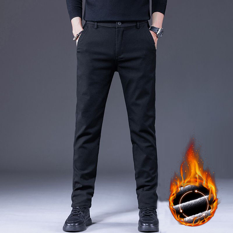 Pantalones informales de negoc - Quality Winter Clothing Brand reseña y precio