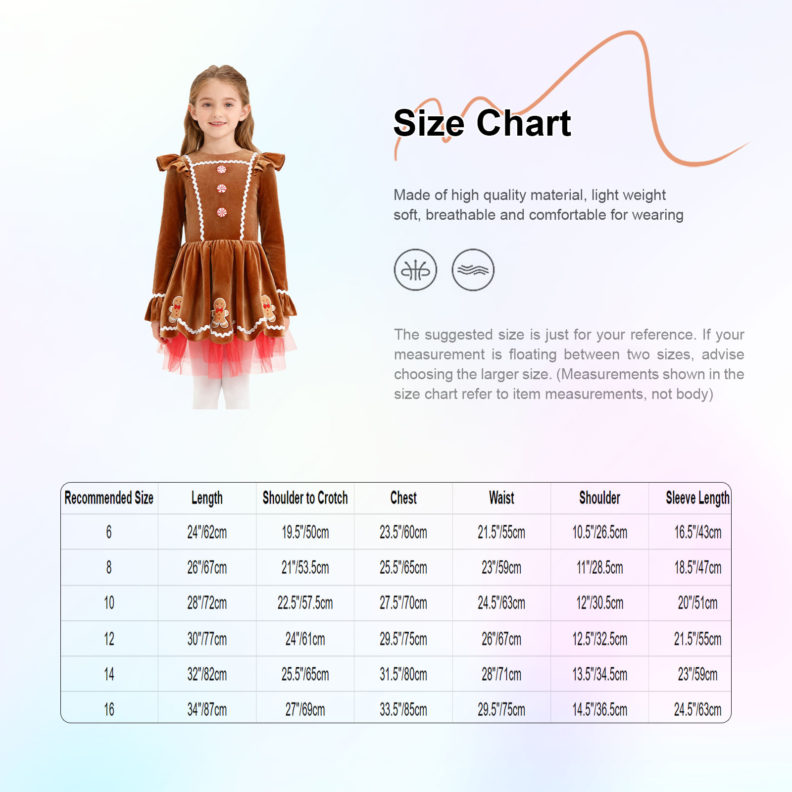 Disfraz de pan de jengibre par - Winter Clothing Cute reseña y precio