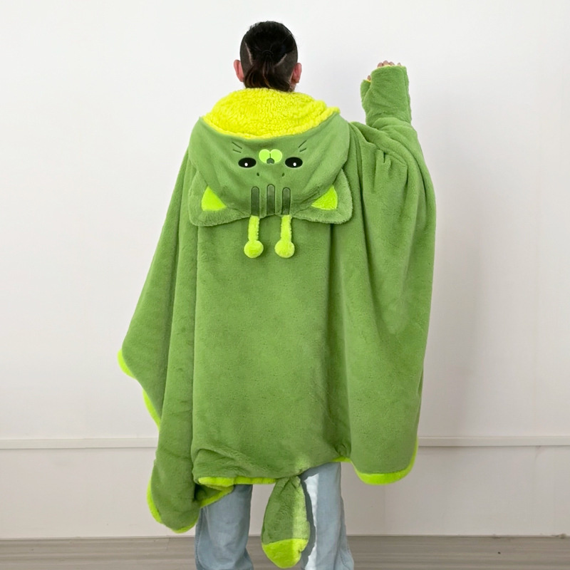 Manta con Capucha de Gato Alie - Winter Clothing Cute reseña y precio
