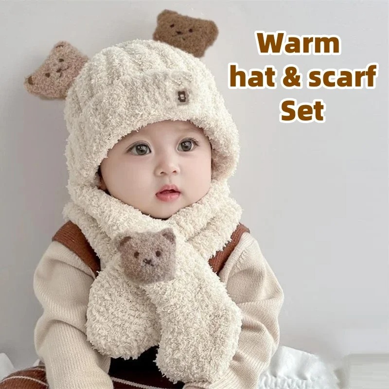 1-10 Uds. Conjunto de gorro y  - Winter Clothing Baby Boy reseña y precio